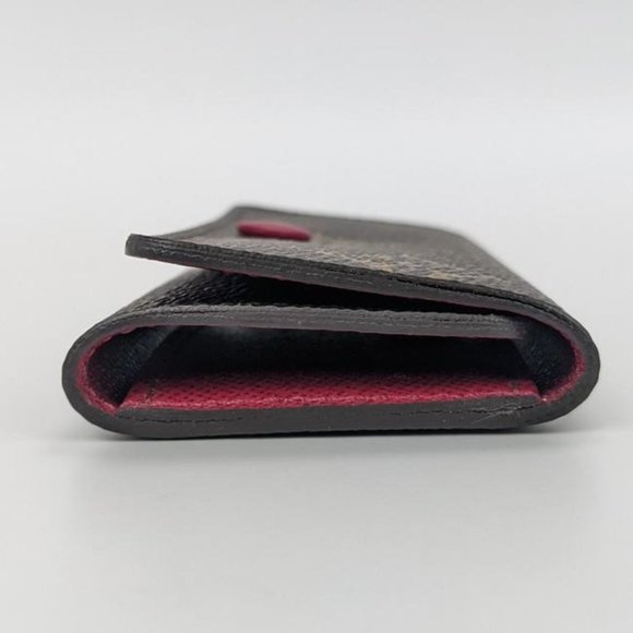 SOLD Louis Vuitton Monogram Fuchsia 4 Ring Key Holder - Picture 4 of 7